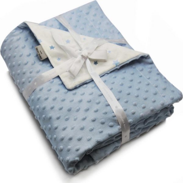 Βρεφική κουβέρτα Soft Toppy Blue PIERRE CARDIN