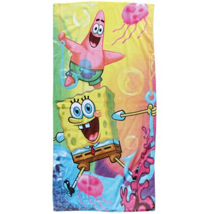 Πετσέτα θαλάσσης SPONGEBOB 70X140 5867 DAS