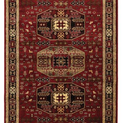 ΧΑΛΙ PERSIA 6057 BURGUNDY ΜΕ ΚΡΟΣΣΙ - 160X230  NewPlan