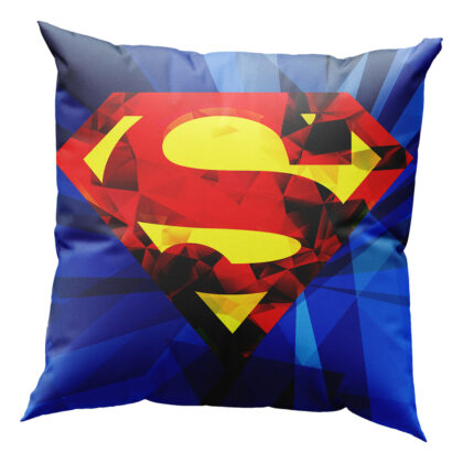 Μαξιλάρι με γέμιση Art 6187 Superman 40x40 Μπλε   Beauty Home